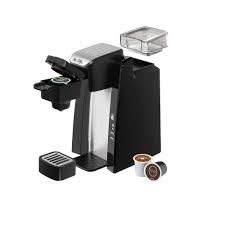 Water reservoir for multiple brews without refilling. Mr Coffee Single Serve 24 Oz K Cup Compatible Coffee Maker Black Walmart Com Walmart Com