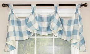 Curtains back to main menu curtains. Buffalo Check Grande Jaime Valance