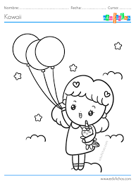 Ver más ideas sobre dibujos, dibujos para colorear, dibujos para imprimir. Dibujos Kawaii Para Colorear Descarga Dibujos Coloreables Kawaii