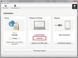 Startup Guides Sony Reader Pc Edmonton Public Library Alberta Libraries