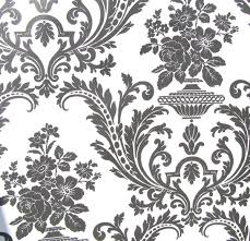 Add interest to the ceiling. Black And White Wallpaper Pattern Floral Design Wallpaper Visual Arts Design Ornament Motif Pedicel Pattern Textile 1016318 Wallpaperkiss
