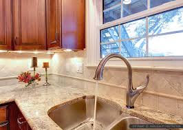 29 Ivory Travertine Backsplash Tile Ideas Natural Design Style Tile Backsplash Travertine Backsplash Light Granite Countertops