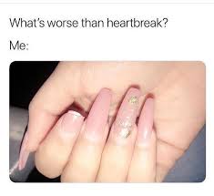 Sns Funny Nail Meme Nail Memes Nails Nail Tech Quotes