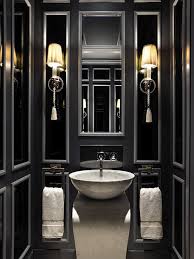 Black Bathroom Decor Ideas Glam Interior Bathroom Design Bath Decor Ideas Bathroom Design Black Black Powder Room Powder Room Design