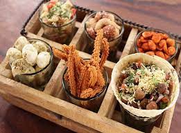 Chakna Platter Indian Snack Recipes Veg Snacks Recipes