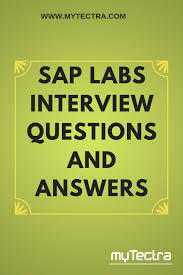 Sap Labs Interview Questions And Answers Frequently Asked Sap Labs Interview Questio Interview Questions This Or That Questions Interview Questions And Answers