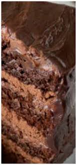 Supreme Chocolate Cake With Chocolate Mousse Filling Recipe Chocolate Cake Melting Chocolate Chips Desserts Menu