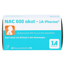 Activated charcoal is sometimes used to prevent poisoning in people who take too much acetaminophen and other medications. Nac 600 Akut 1a Pharma 20 Stuck N1 Online Bestellen Medpex Versandapotheke