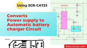 Energy and smartgrid solution eval boards. Convert Power Supply To Battery Charger Eleccircuit Com
