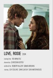 Love Rosie Movie Poster In 2020 Movie Posters Minimalist Minimal Movie Posters Alternative Movie Posters