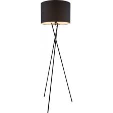 Globo Gustav Dreibein Stehleuchte Schwarz 1xe27 Stehleuchte Schwarz Stehlampe Wandlampe