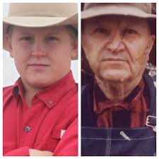 My Uncle Willard Cannon, Great Grandfather Alec Smith amd my father Robert  Cannon around 1943 in Granby, MO