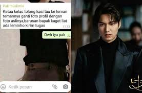 51+ terpopuler foto profil wa keren buat perempuan, foto profil. Pakai Foto Artis Korea Di Whatsapp Guru Ini Kaget Lee Min Ho Kumpul Tugas Hitekno Com