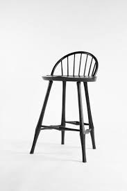 O G Studio Wayland Half Bow Back Bar Counter Stool Windsor Contemporary Dining Chair Side Chair Stain On Ash Counter Stools Stool Restoration Hardware Chair