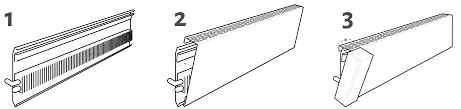 Then, when putting in the replacement make sure to install everything in the right order. Atlas Veil Baseboard Heater Covers Coversbyveil Com