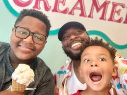 Thinking of you while I enjoy this yummy ice cream Katie Leister 😍😋🍦🍫