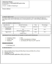 Since the individuals are freshly graduated or completed their education they have little to no experience making the job search and application difficult than average. Engineering Fresher Resume Sample Download Model For Job Format Hudsonradc