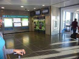 Airtrain Lirr Ticket Machines Seen At Airtrain Exit At Jamaica Station Nyc Trip New York Travel Trip