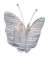 Allegri Crystal Lighting 11175 Giotto 2 Light Wall Bracket Shown In Chrome Wall Lights Candle Wall Sconces Crystal Wall Sconces
