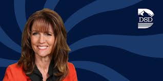 Celebrating Leslie Bertram at Centerville Elementary for School Principals  Day!