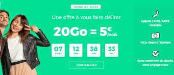 Découvrons maintenant le forfait red boost 100 go de chez red by sfr. Red By Sfr Affiche Un Forfait 20 Go A 5 Euros Meilleur Mobile