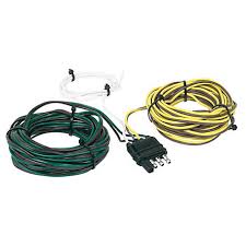 Color coding is not standard among all ma. Hopkins Towing Solutions 4 Wire Flat Y Harness Wiring Kit 20 Ft 48245 At Tractor Supply Co