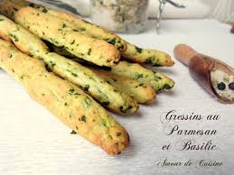 Gressins Au Parmesan Et Basilic Recettes De Cuisine Cuisine Recette Gressin
