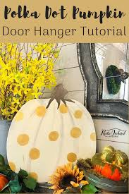 Pumpkin Door Hanger Diy Tutorial Rustic Orchard Home Pumpkin Door Hanger Pumpkin Door Door Hangers Diy