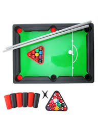 It features steel legs, frame, and rail caps over hardwood and a three piece 1 tournament slate play surface. Shop Portable Mini Table Pool Billiard Game 44 X 25centimeter Online In Dubai Abu Dhabi And All Uae