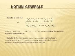 Voici un second visuel d'exemple de ecuatii cu 2 necunoscute. Ppt Sisteme De Ecuatii Liniare Powerpoint Presentation Free Download Id 4019442