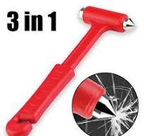 Emergency Escape Safety Hammer - Car Bus Truck Window Breaker & Seat B
