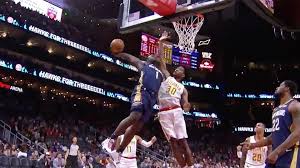 They actually banned dunking as a whole in the ncaa because of how dominant he lane widened from 6 to 12 feet because of wilt in 1957, dunking banned because of lew in 1968. Zion Williamson Pre Season Dunk Leaves Nba Fans In A Frenzy