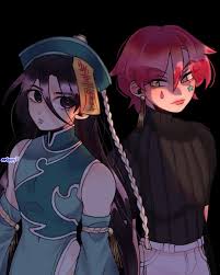 Lee On Instagram Au Where Illumi Is A Jiangshi From The 1900 S And Hisoka Is An Exorcist In The Present Day Tasked Hunter Anime Hisoka Hunter X Hunter