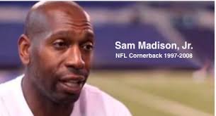 Sam Madison Jr. reaches the NFL coaching sideline