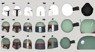 Free swg mandalorian armor stl for 3d printing. Rafalfett S Boba Fett 3d Projects Boba Fett Costume And Prop Maker Community The Dented Helmet