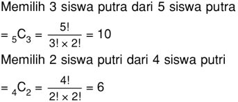 16.dari suatu kelas yang terdiri atas 20 siswa secara acak ditunjuk 2 siswa untuk mewakili kelas tersebut untuk diuji kemampuan mengoperasikan komputer. Anggota Pengurus Kelas Xia Terdiri Dari 5 Siswa Putra Dan 4 Siswa Putri Dari Anggota Mas Dayat