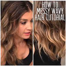 How To Get Wavy Hair Tutorial Mama Fit Life Wavy Hairstyles Tutorial Natural Wavy Hair Waves Hair Tutorial
