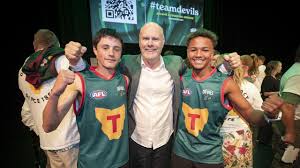 The Tasmanian kids named in new football academy