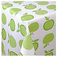 Wachstuch Tischdecke Wachstischdecke Gartentischdecke Abwaschbar Meterware Lange Wahlbar Green Apples Apfel Gru Gartentischdecke Wachstischdecke Wachstuch