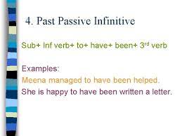 Base form, present … infinitive … and past . Chapter 4 Gerunds And Infinitives Verb Finite Verb