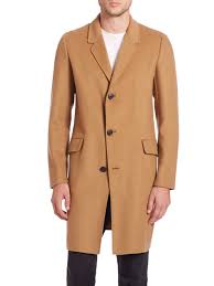 Coming to you in winter tones like camel, grey, black and chestnut, as well as soft pastels, rich jewel tones, bright pops of color and classic prints like. Theory Double Faced Cashmere Coat In Tan Brown For Men Lyst