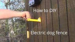 The kit shown in the picture has a rechargeable waterproof collar and is working great. How To Make Electric Dog Fence Cheap Youtube