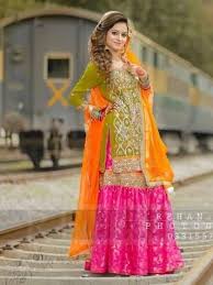 Dresses For Mehndi Dholki January 2020 In 2020 Pakistani Mehndi Dress Asian Bridal Wear Pakistani Bridal Dresses