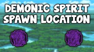 Shindo life is a reenvision of shinobi life made by rell world, the goal of the game is to explore the words, get new skills and get stronger, the game is growing really fast and it already reached almost 300 million visits. Demonic Spirit Spawn Location Shindo Life Roblox Youtube