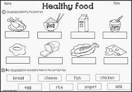 Healthy Food Worksheets Worksheets For All Healthy And Unhealthy Food Unhealthy Food Healthy Recipes