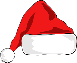Santa Hat Christmas Hat Santa Santa Hat Drawing Christmas Hat Illustration Santa Hat