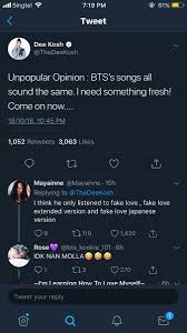 If you agree to our use of cookies, please continue to use our site. Yoog N On Twitter So If Any Of You Guys Are Confused This Thread Is Basically Gonna Be Exposing The Situation Between Dee Kosh X Armys Situation And Shows How Both Sides Were