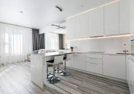 The wood floor sets off the perceived coldness of. 35 Fresh White Kitchen Cabinets Ideas To Brighten Your Space Luxury Home Remodeling Sebring Design Build