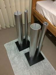 8 Great Diy Speaker Stand Ideas That Easy To Make Enthusiasthome Speaker Stands Diy Speaker Stands Diy Speakers