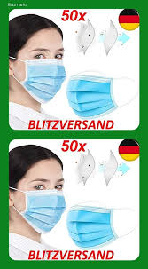 Mundschutz Premium Soft 2 Lagig 50 Stuck Atemschutz Filtermaske Op Maske Einweg Atemschutz Masken Mundschutz